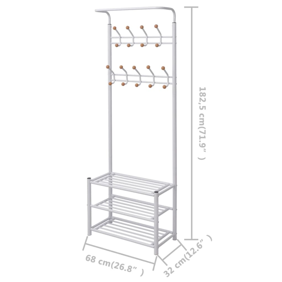 Hallway Clothes Rack