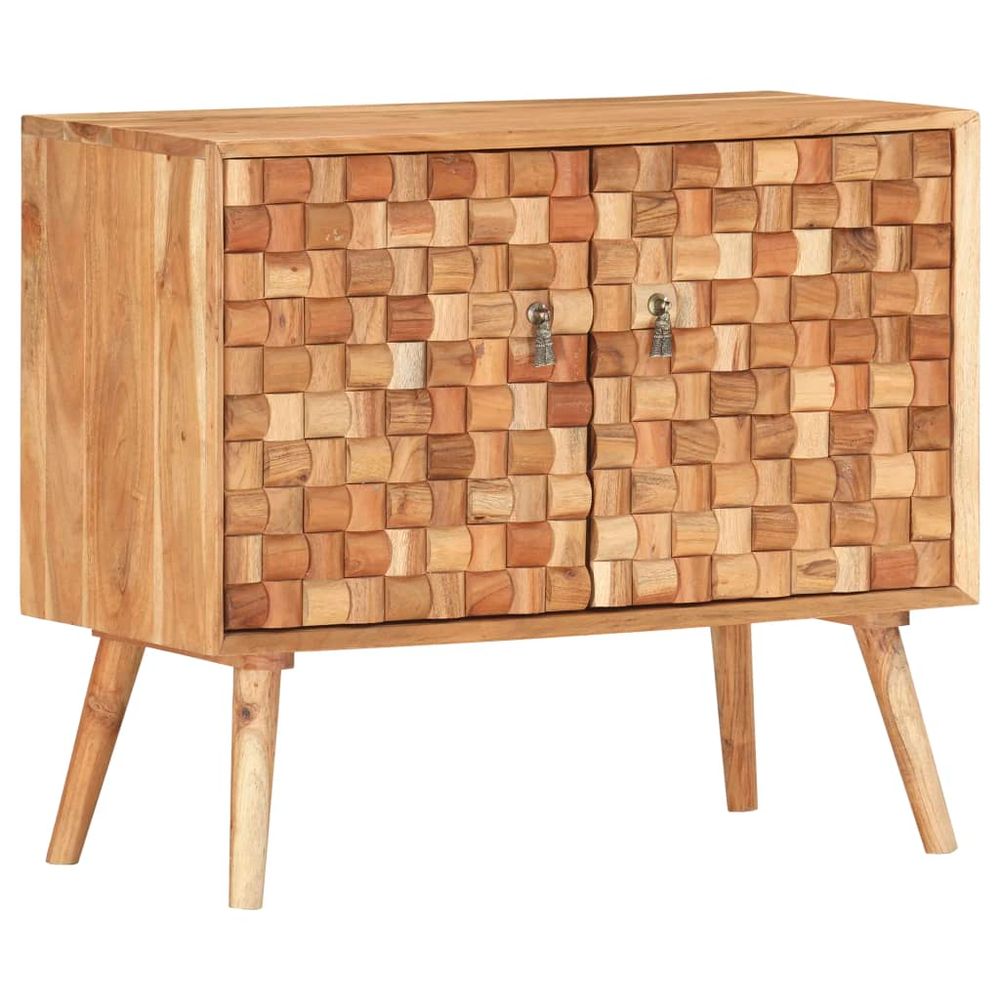 Acacia Wood Sideboard