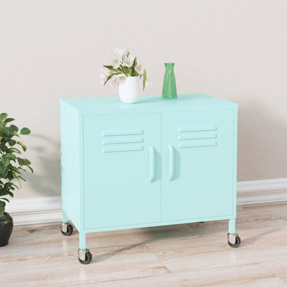 Wheeled Steel Storage Cabinet