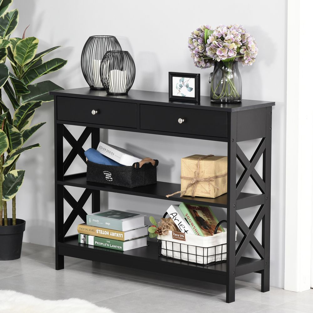 Black Console Table