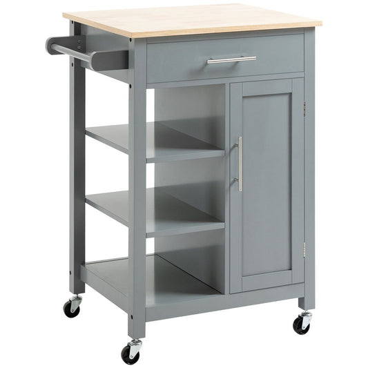 Grey Kitchen Trolley