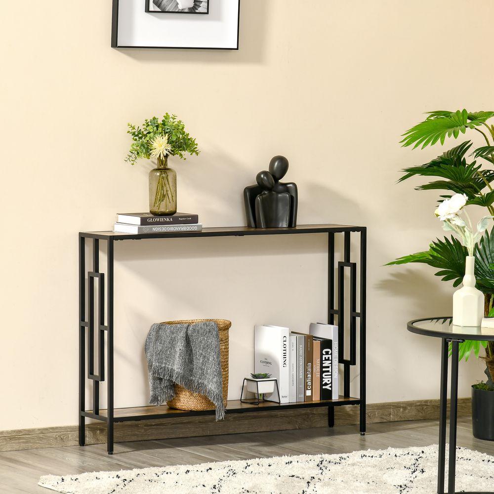 Industrial Console Table