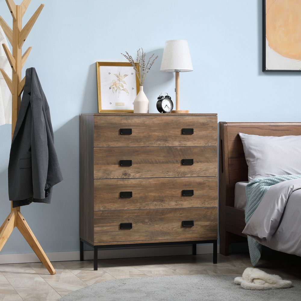 Rustic Chest of Drawers room view