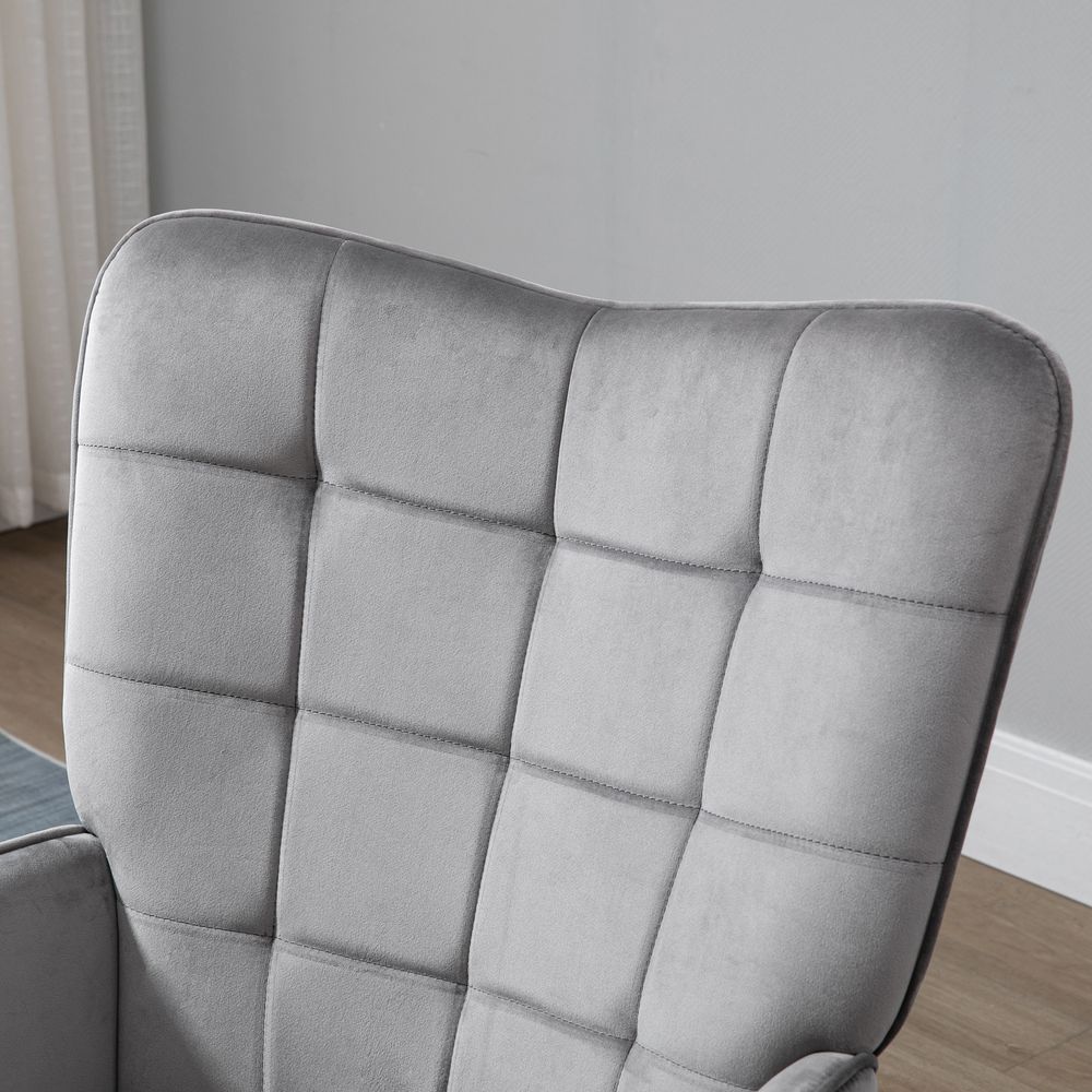 Modern Accent Chair above view