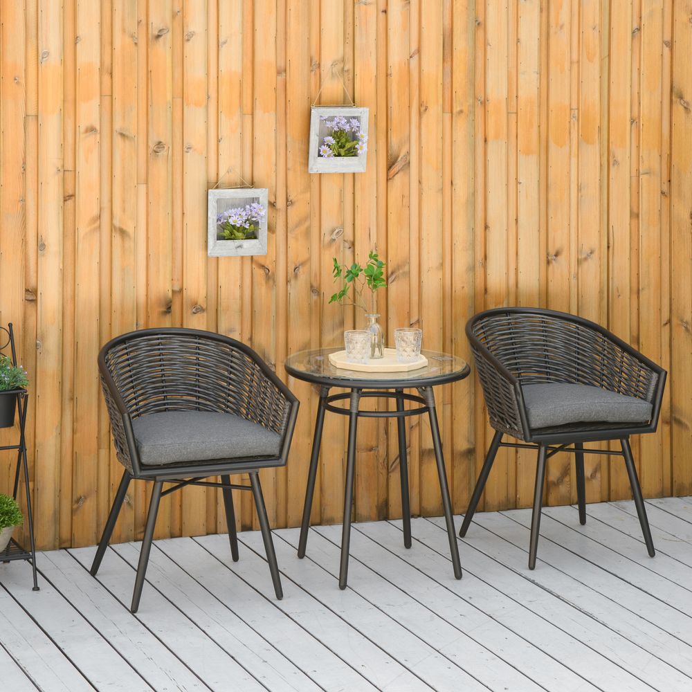 Wicker Bistro Set