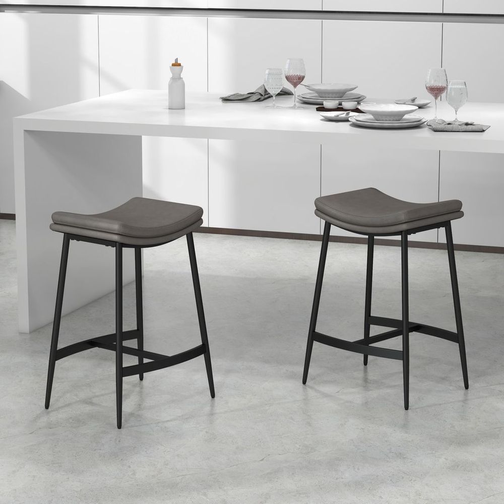 Grey Breakfast Bar Stools