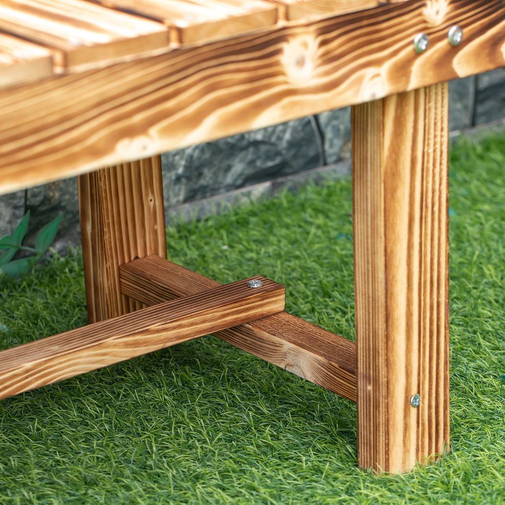 Outdoor Wooden Bench