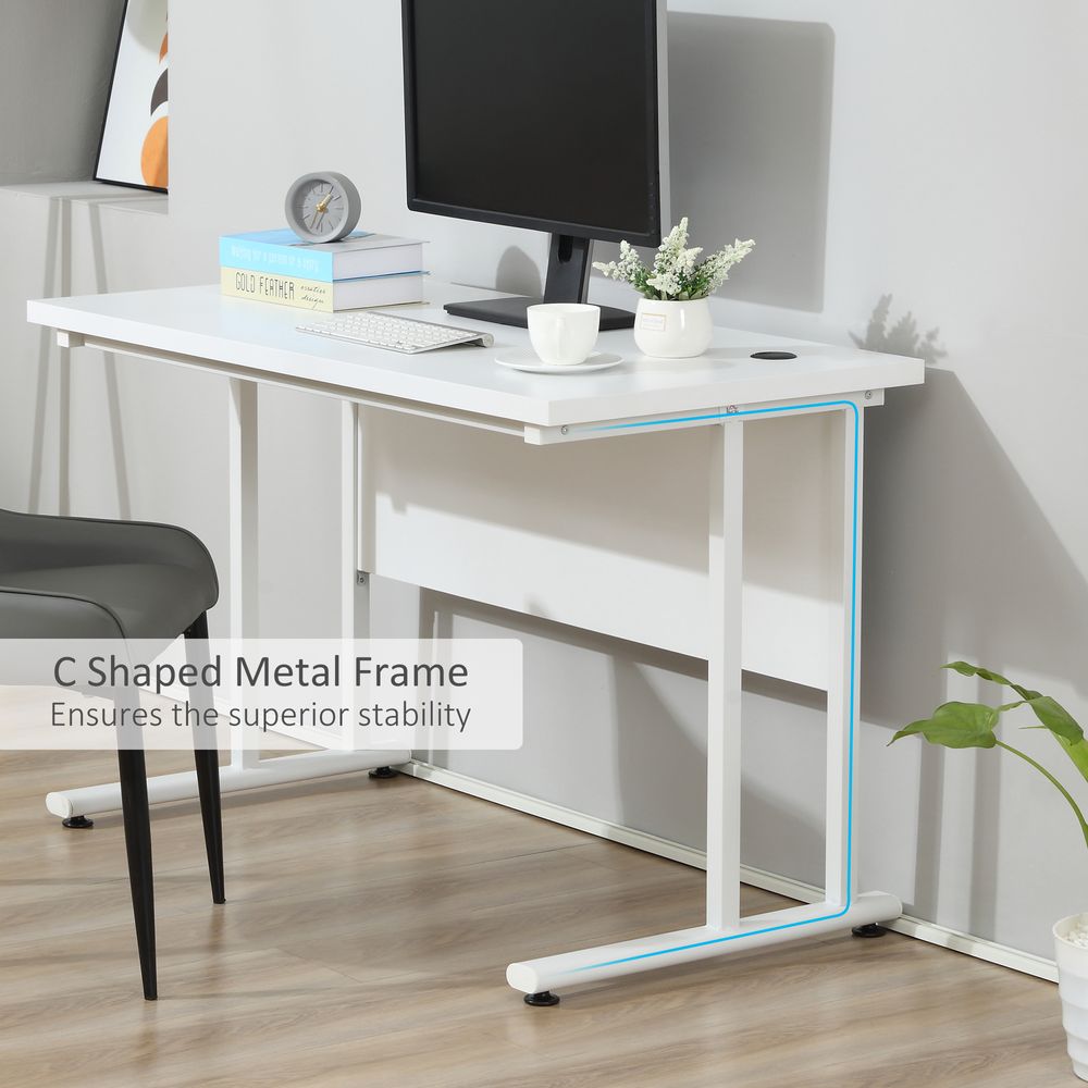 White Computer Desk