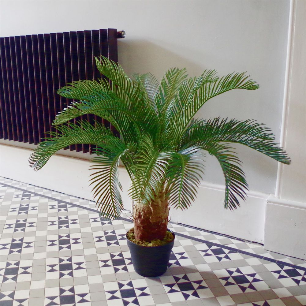 Artificial Palm Plant front view