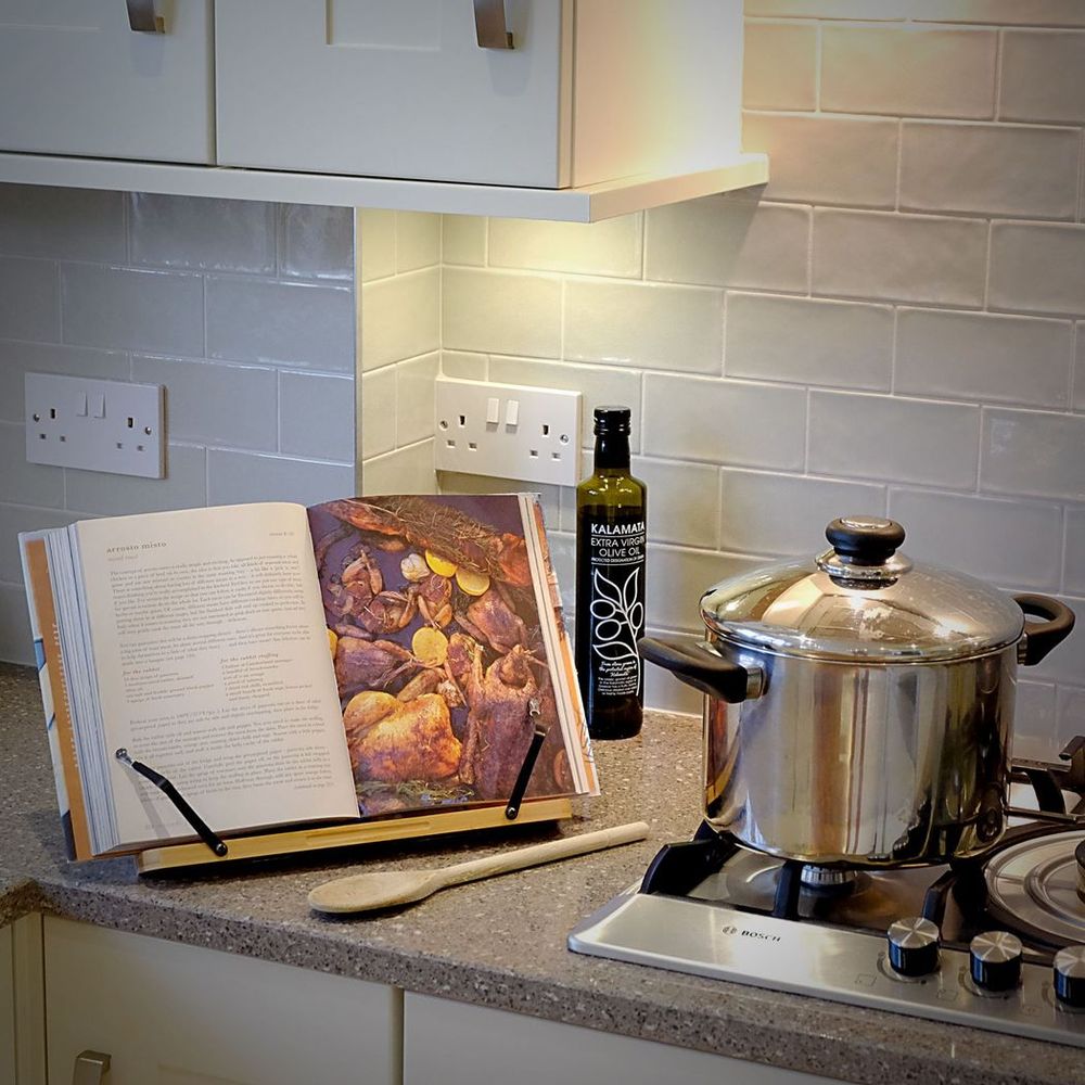 Recipe Book Holder counter top