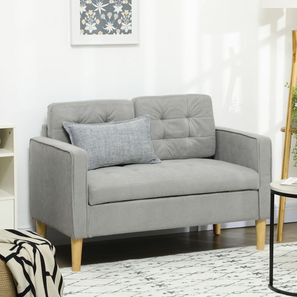 Grey Loveseat