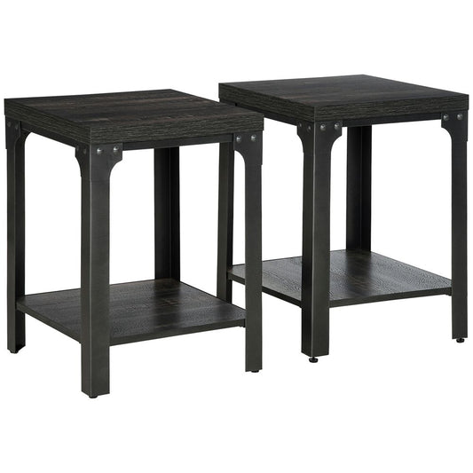 Industrial Style Side Tables