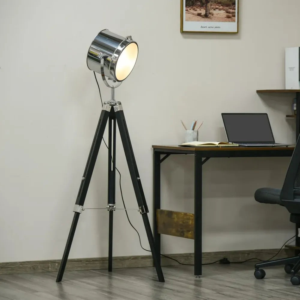 Adjustable Tripod Floor Lamp