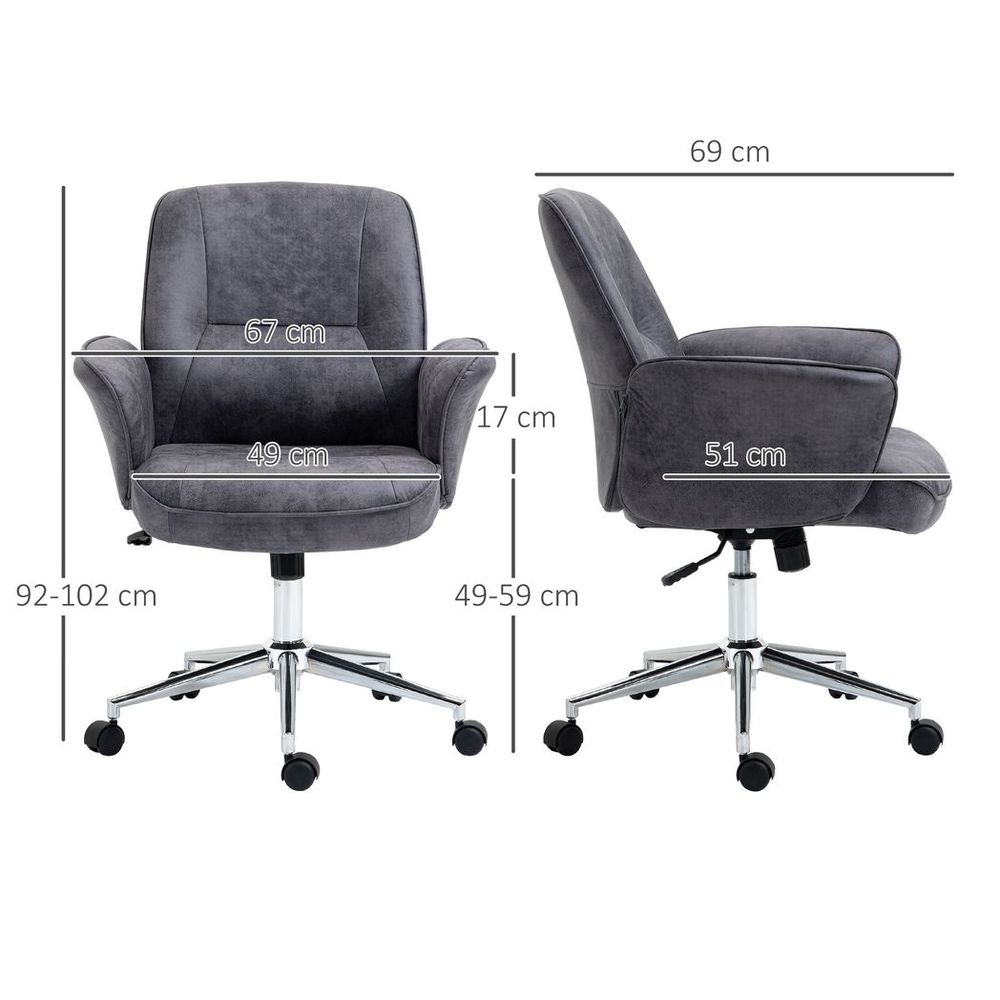 Swivel Desk Chair dimensions