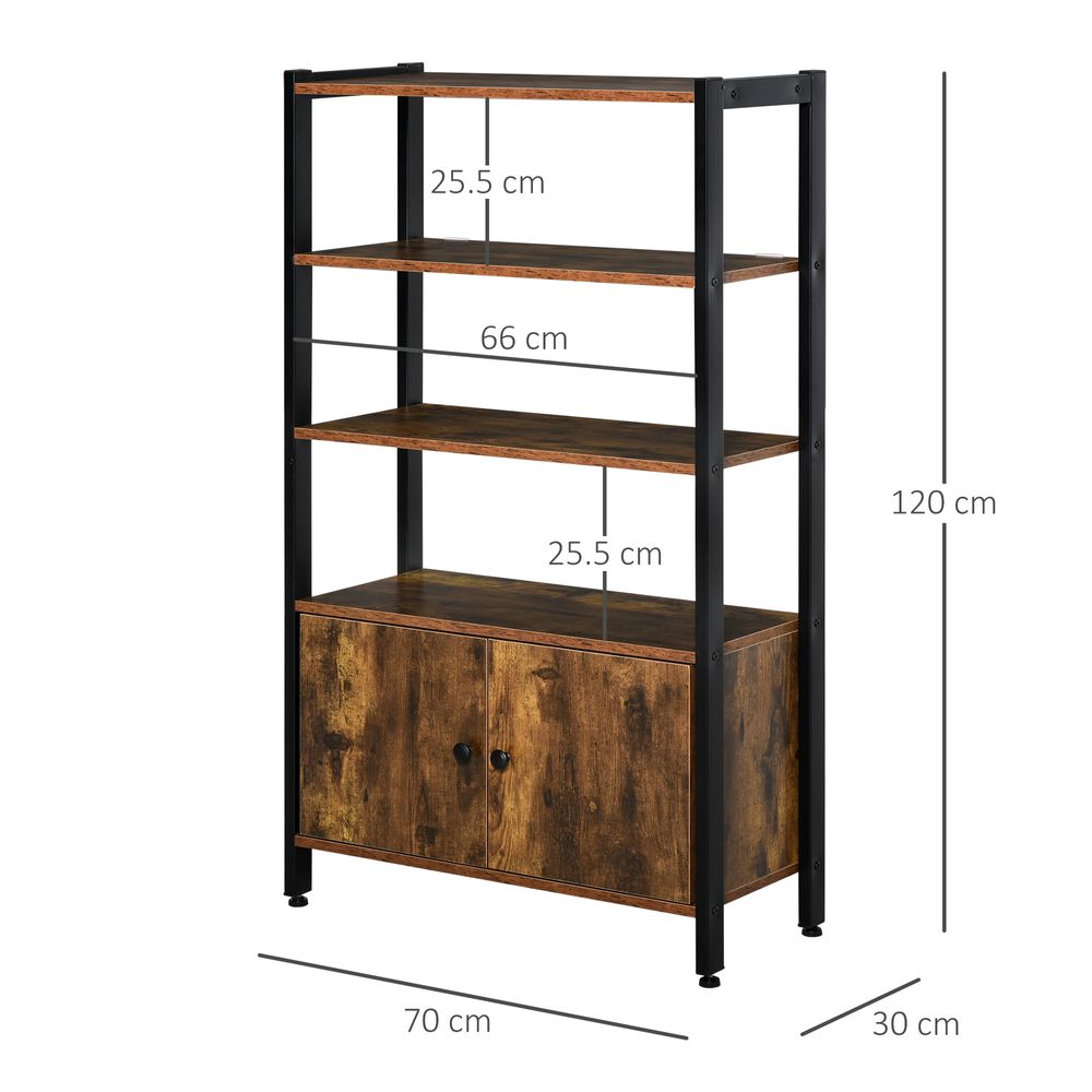 Industrial Style Bookshelf measurements