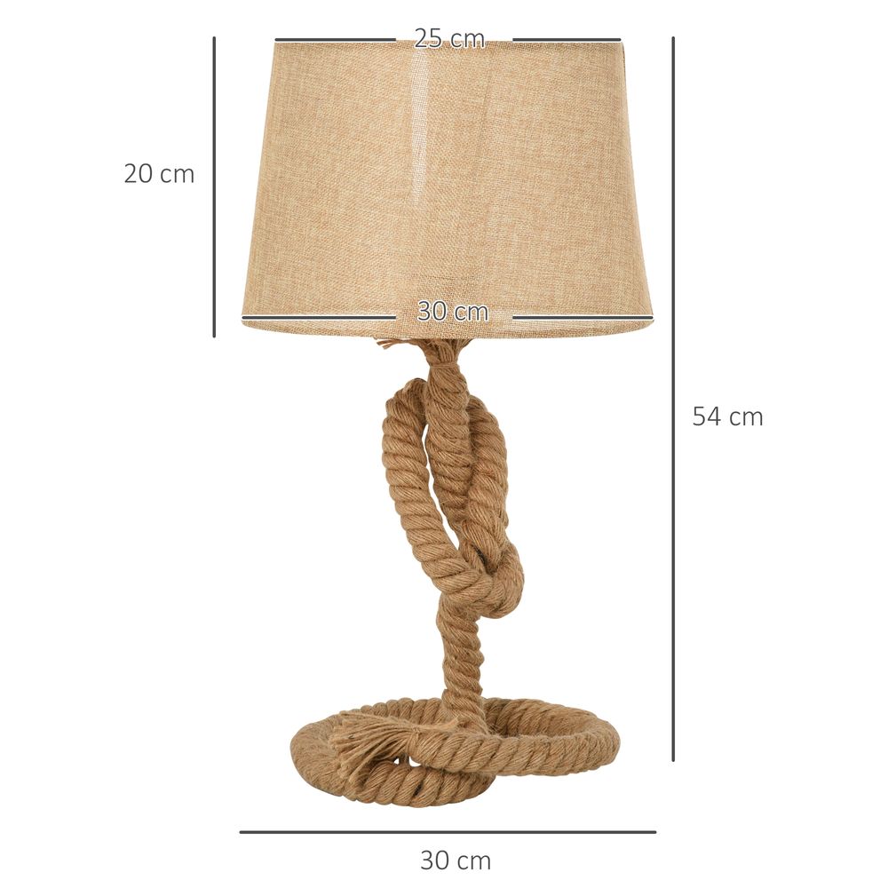 Rope Table Lamp