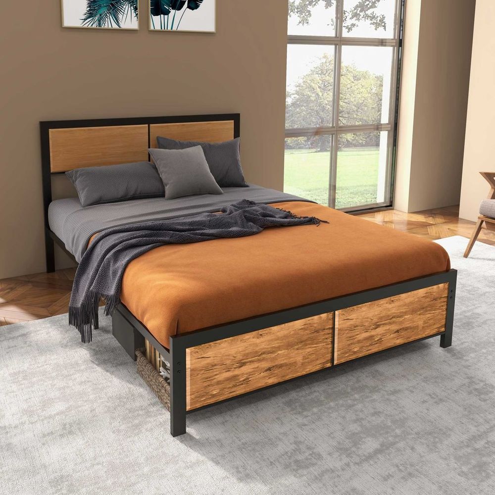 King Size Steel Bed Frame