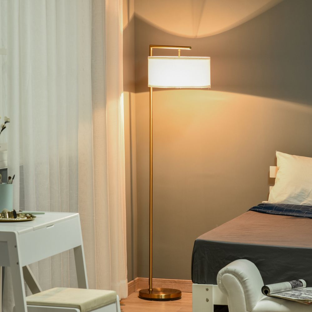 Gold Floor Lamp