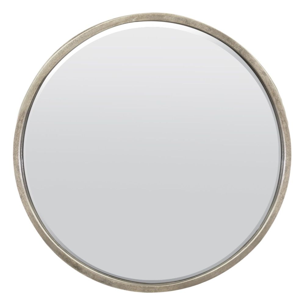 Bevelled Round Mirror