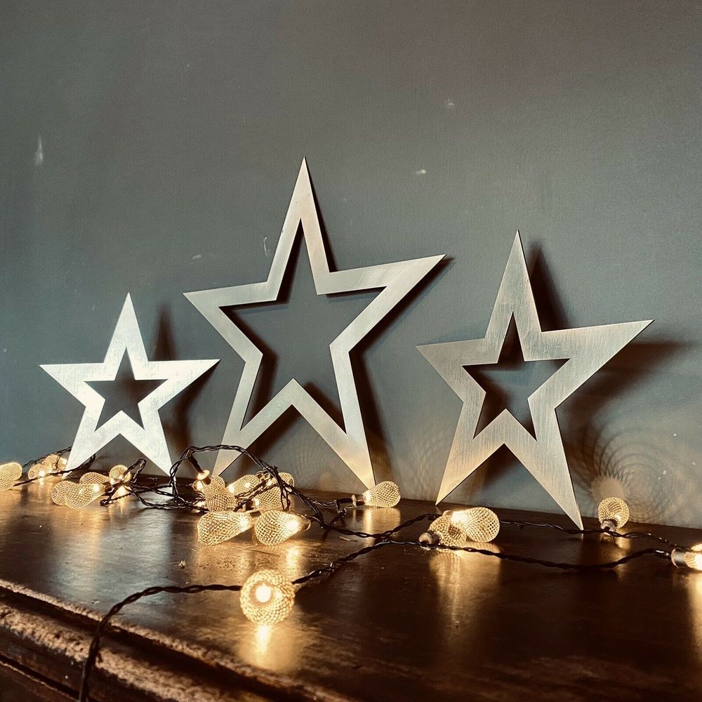 Metal Stars Decoration