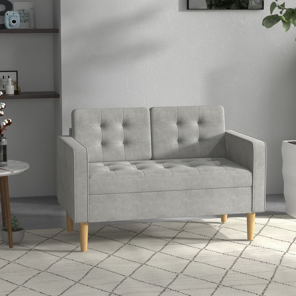 Grey Loveseat