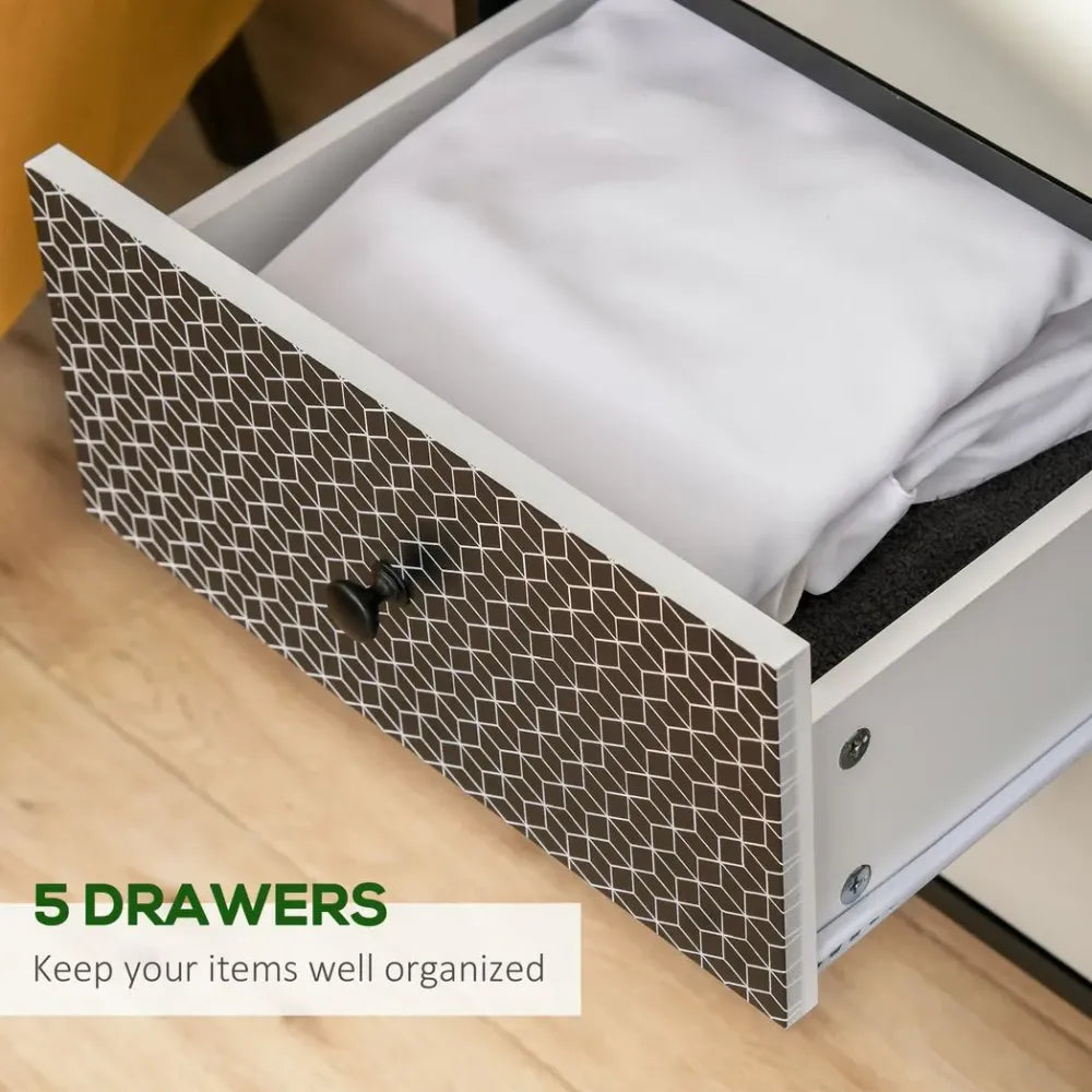 Tallboy Chest of Drawers open drawer view