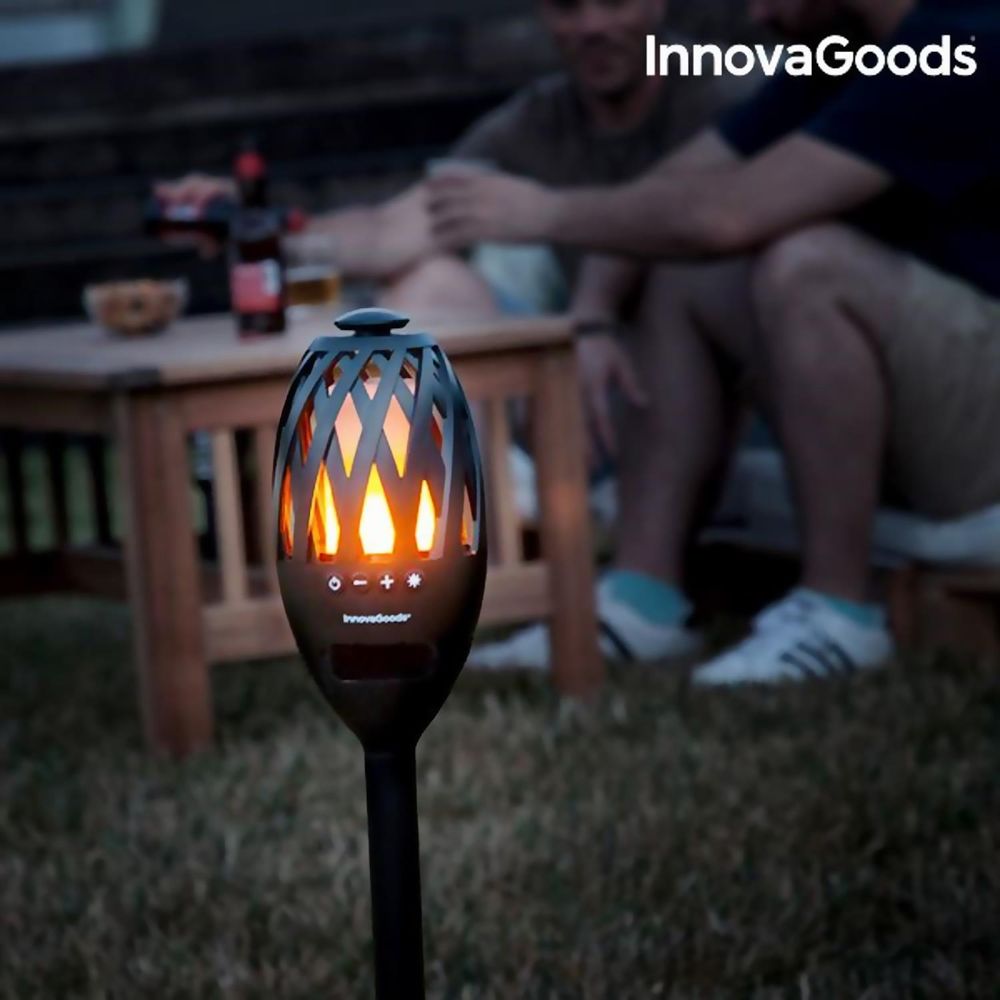 Flame Lamp and Bluetooth Speaker