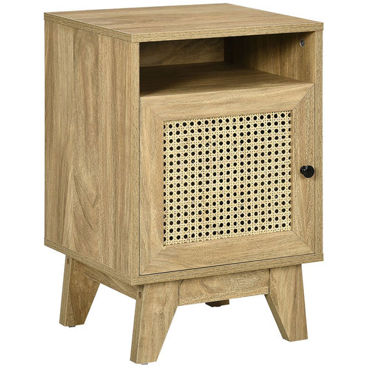 Rattan Bedside Table