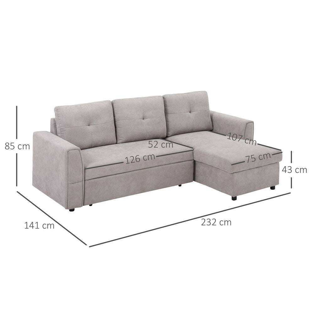 L Shaped Sofa Bed