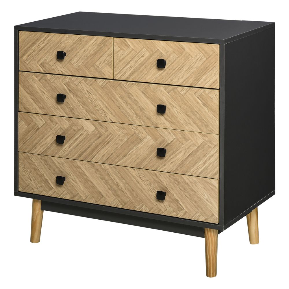 Herringbone Chest of Drawers