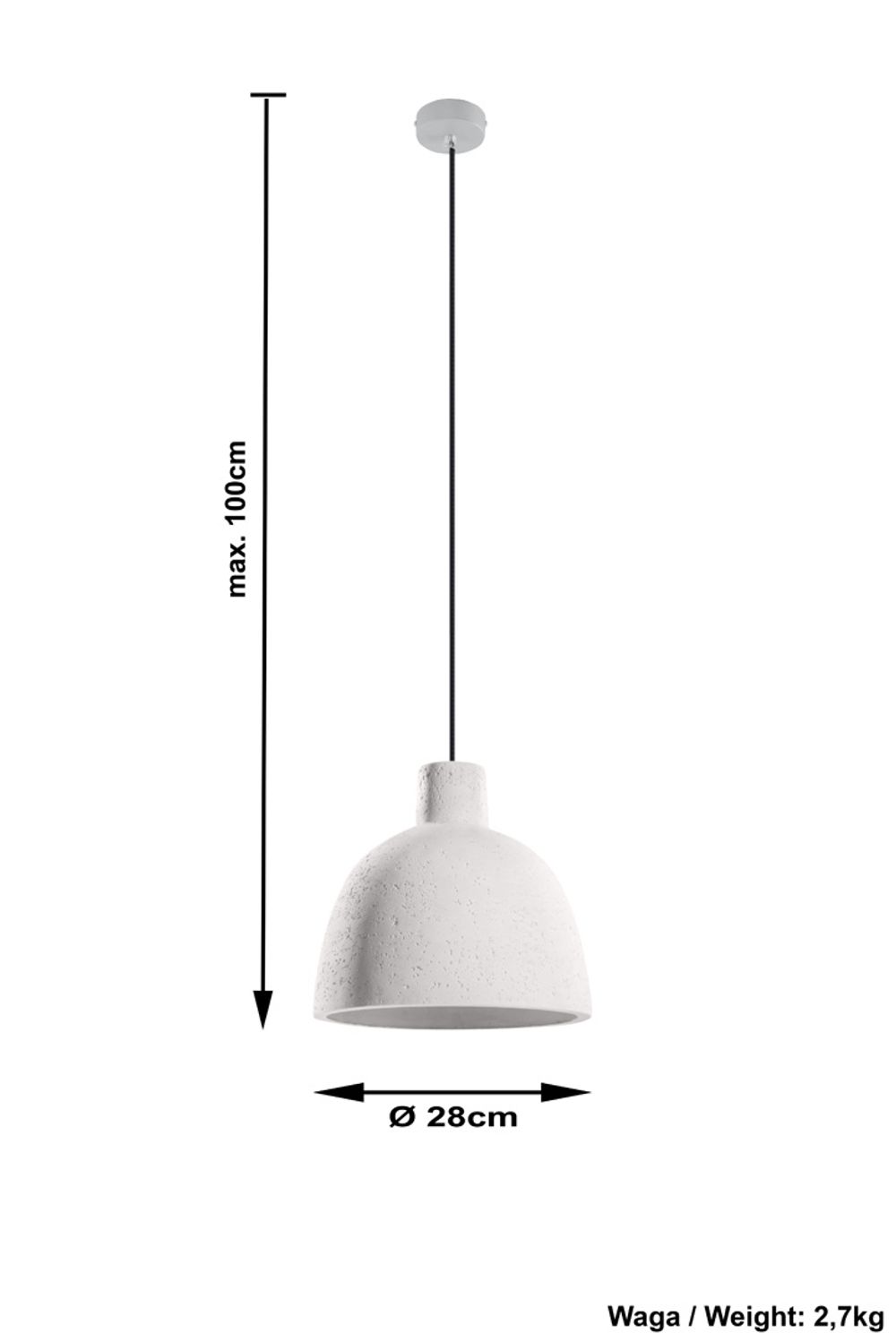 Concrete Pendant Lamp