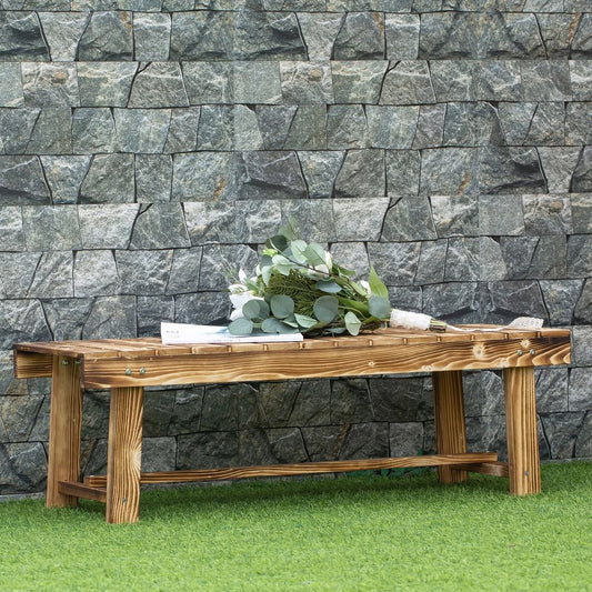 Outdoor Wooden Bench