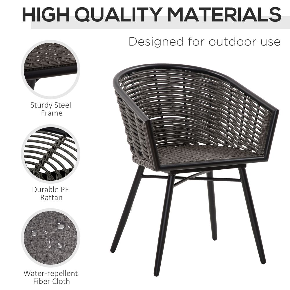 Wicker Bistro Set