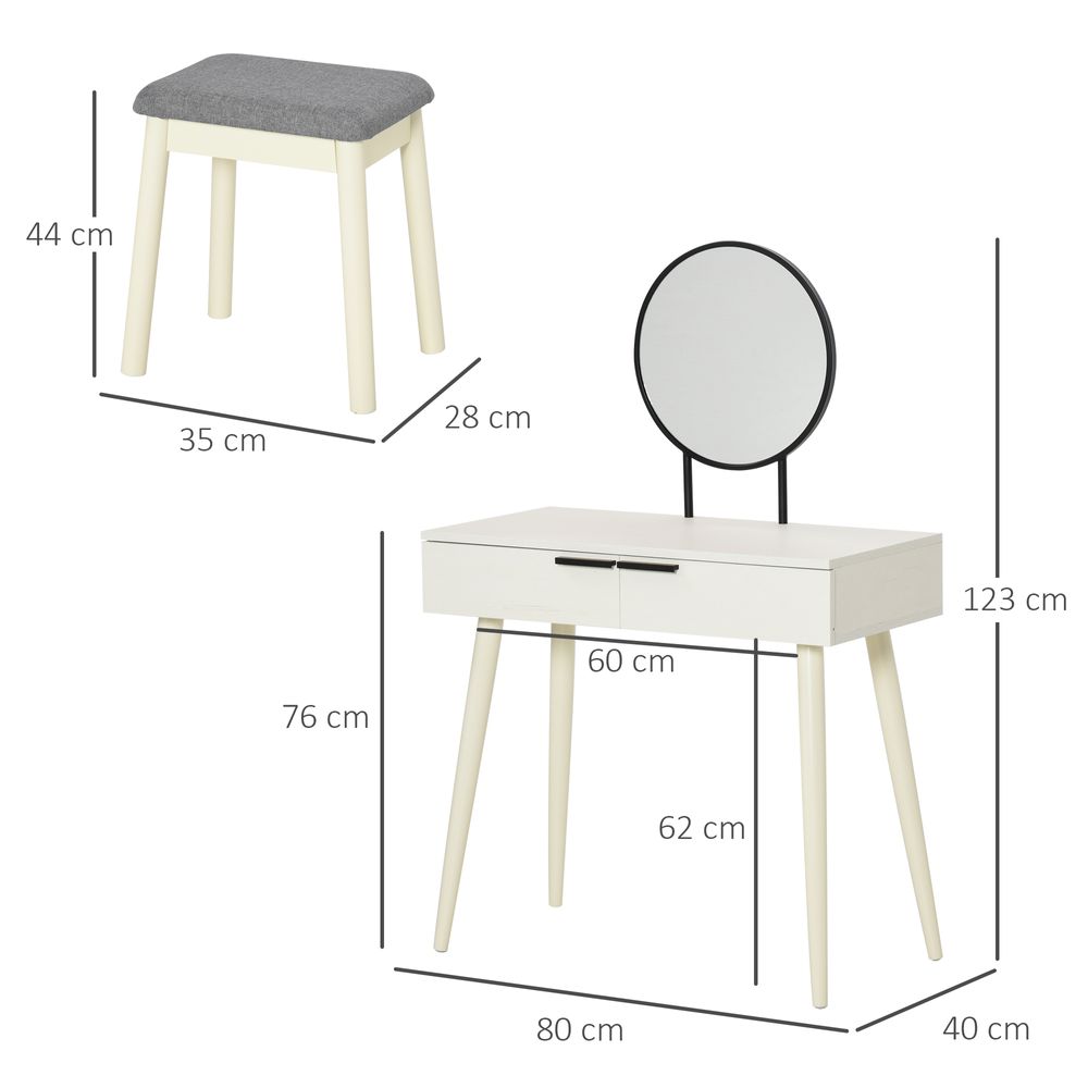 Vanity Desk dimensions