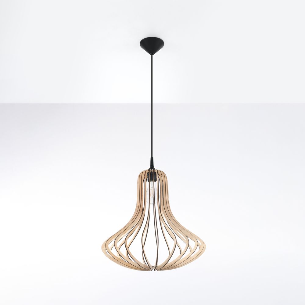 Elza Wood Pendant Light