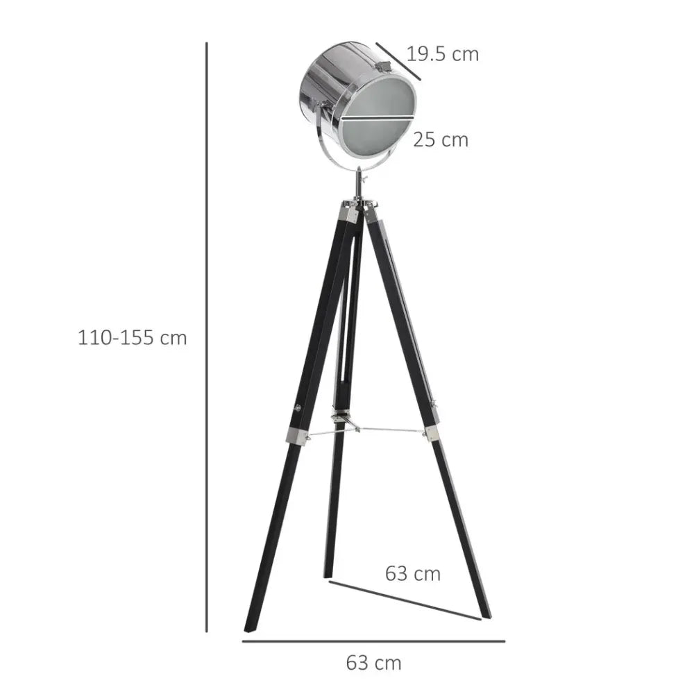 Adjustable Tripod Floor Lamp