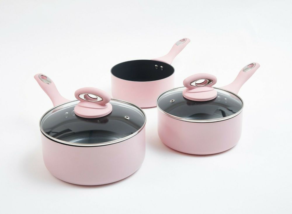 Non Stick Pan Set side view