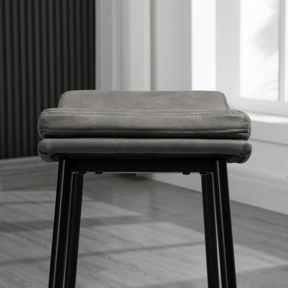 Grey Breakfast Bar Stools