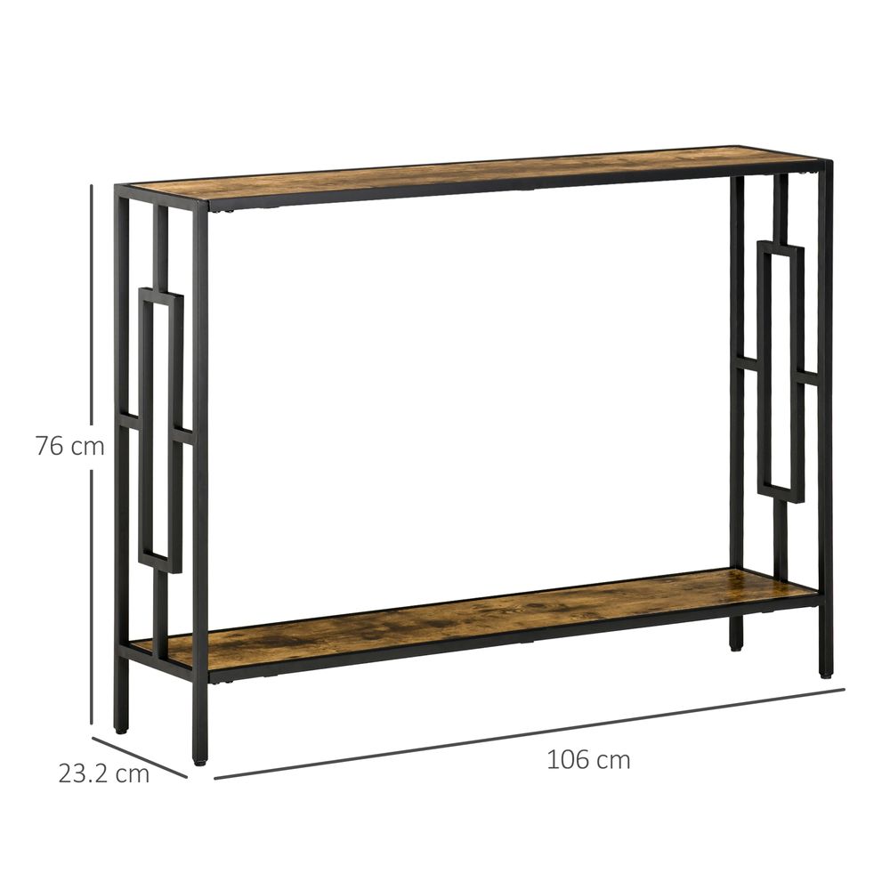 Industrial Console Table