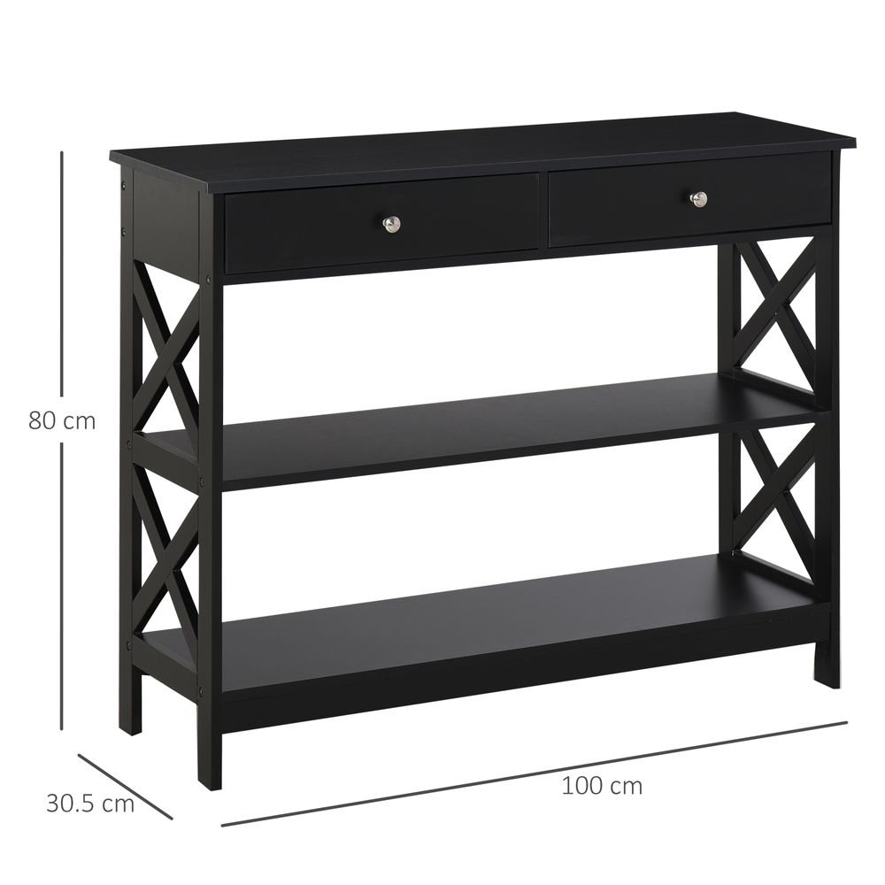 Black Console Table