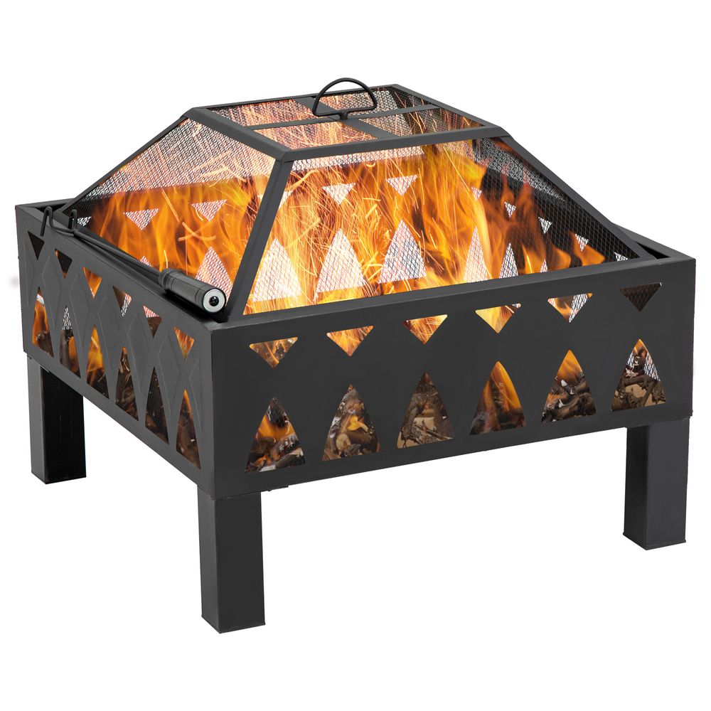 Fire Pit with Cover