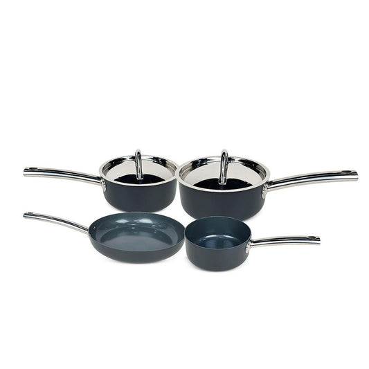 Anodised Four Piece Pan Set