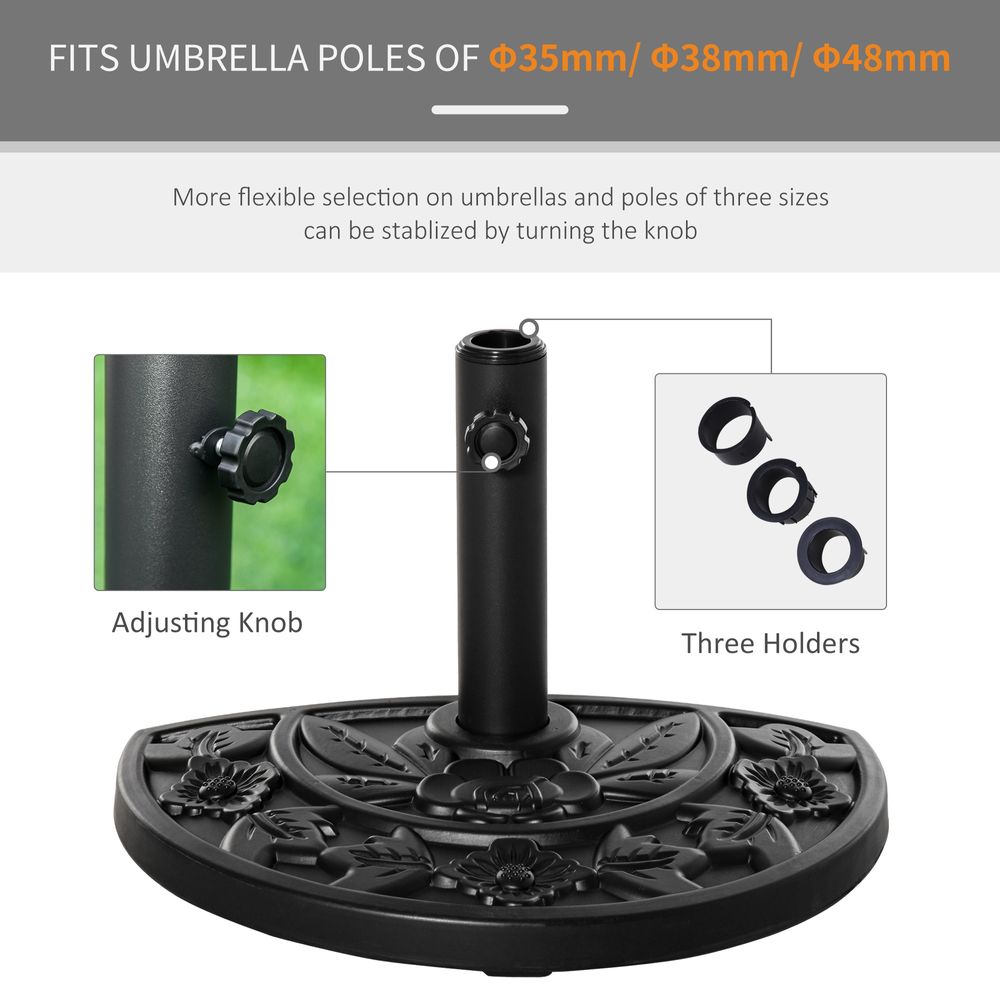 Half Parasol Umbrella Base