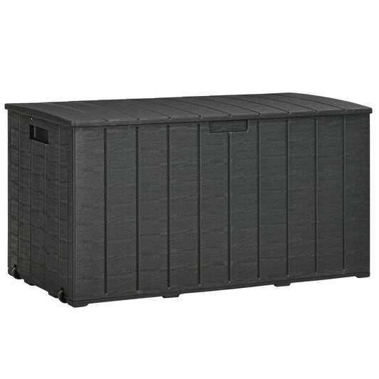 Black Garden Storage Box