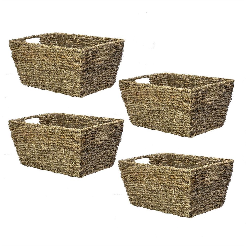 Seagrass Storage Baskets set of four view