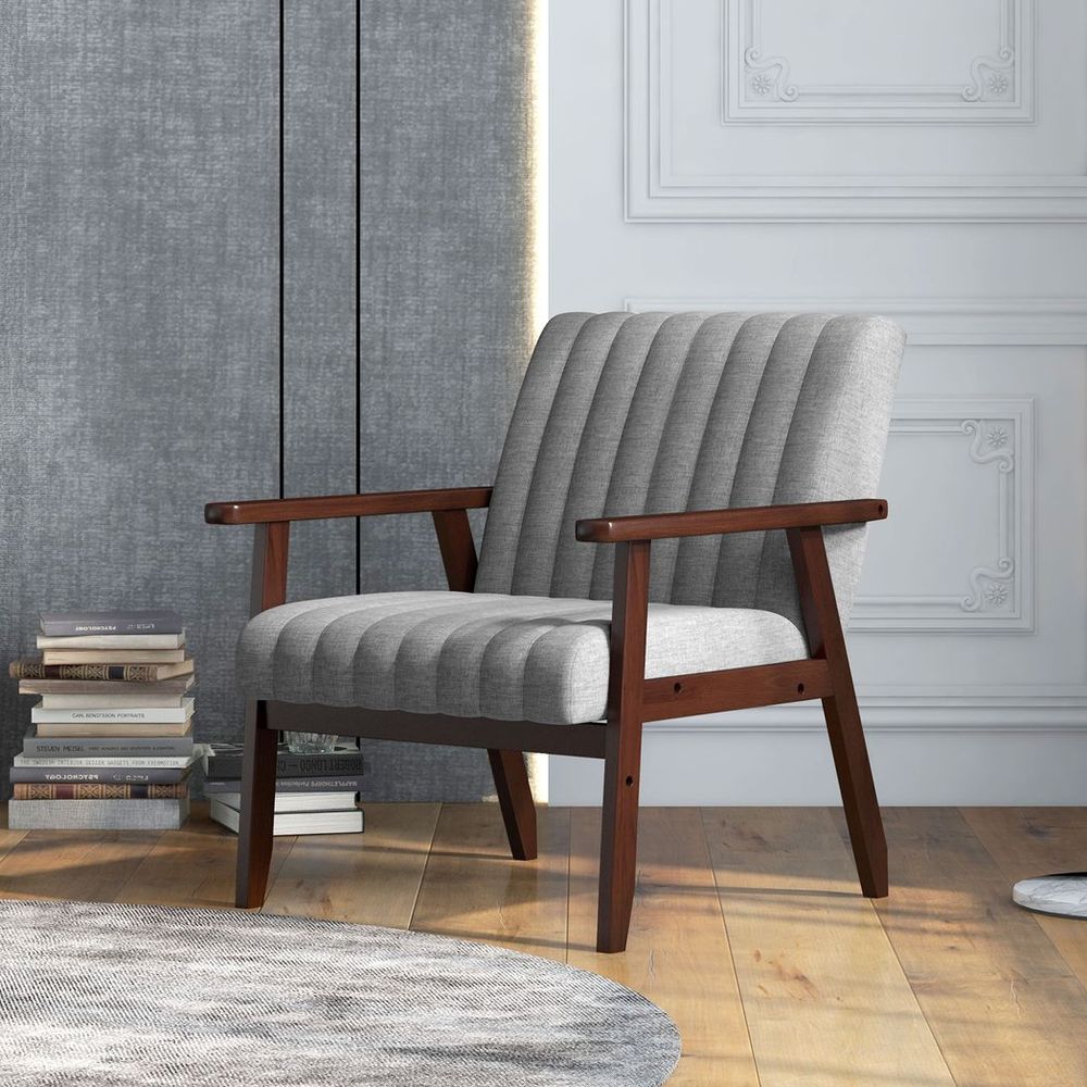 Grey Accent Chair